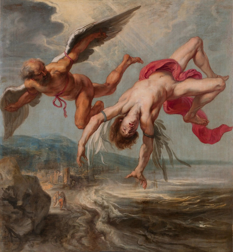 Der Sturz des Ikarus - Peter Paul Rubens