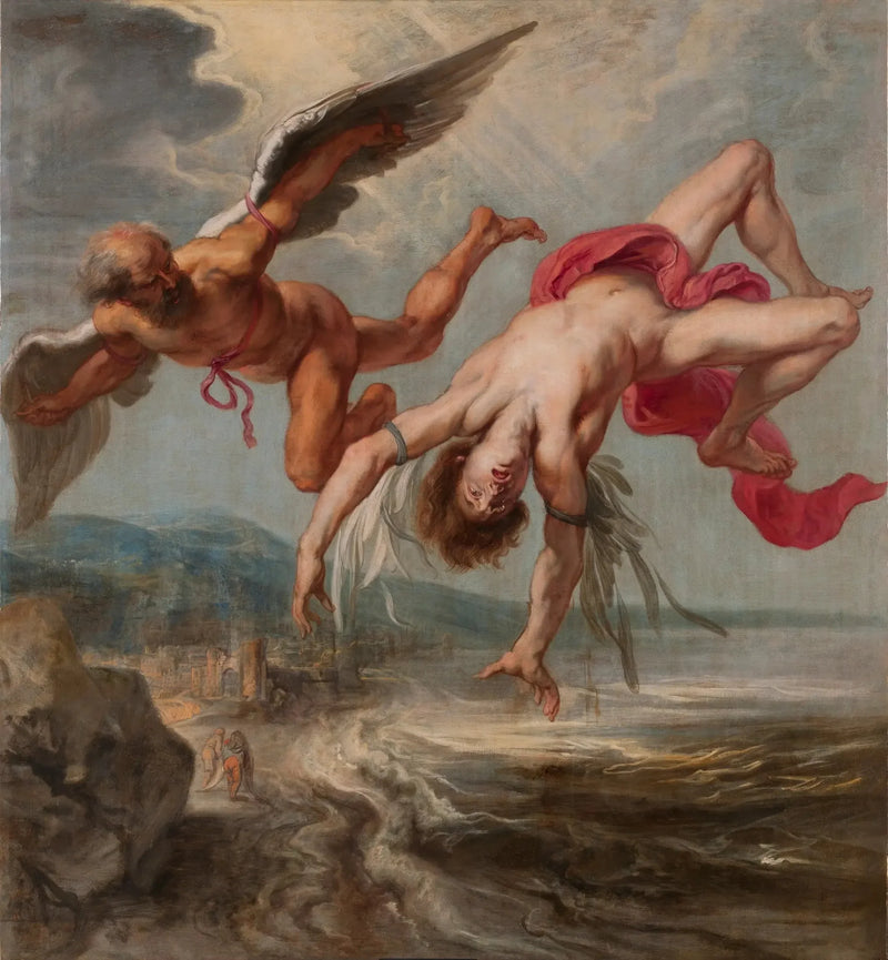 Der Sturz des Ikarus - Peter Paul Rubens