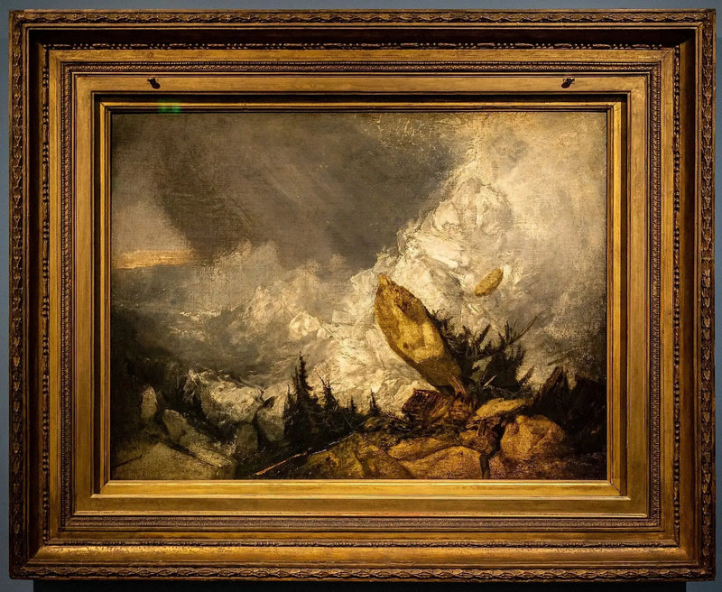Der Fall einer Lawine in Graubünden - J. M. W. Turner