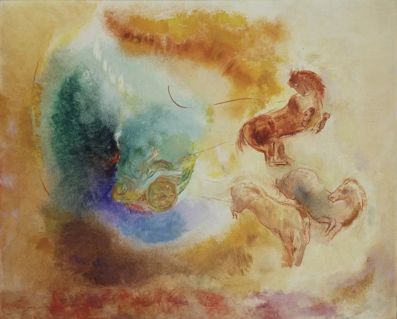 Der Sturz des Phaëton - Odilon Redon