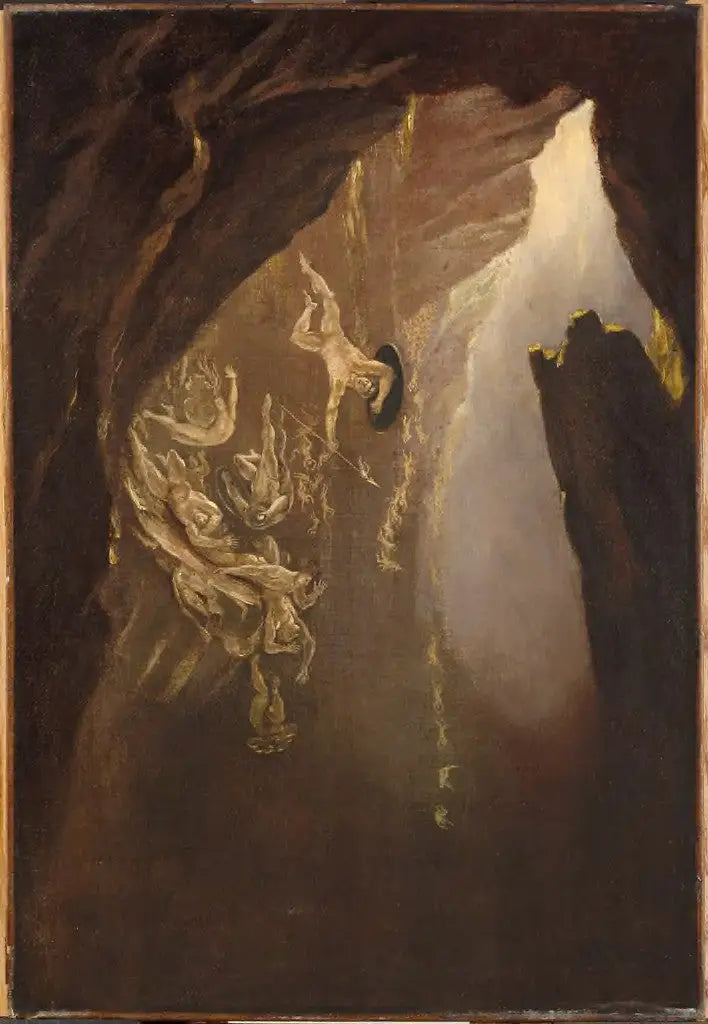 Der Sturz der rebellischen Engel - John Martin