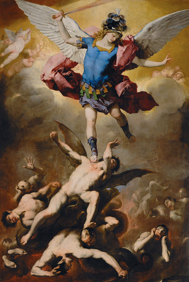 Der Sturz der rebellischen Engel - Luca Giordano