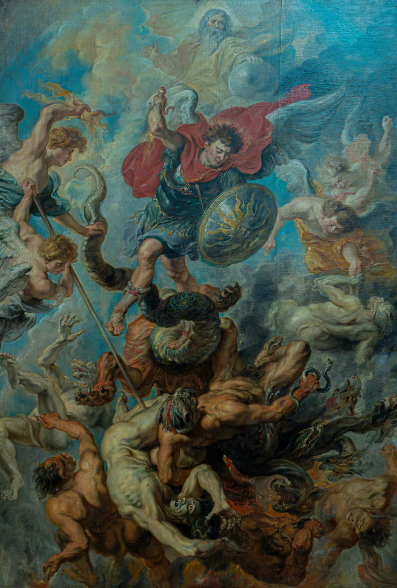 Der Fall der rebellischen Engel - Peter Paul Rubens