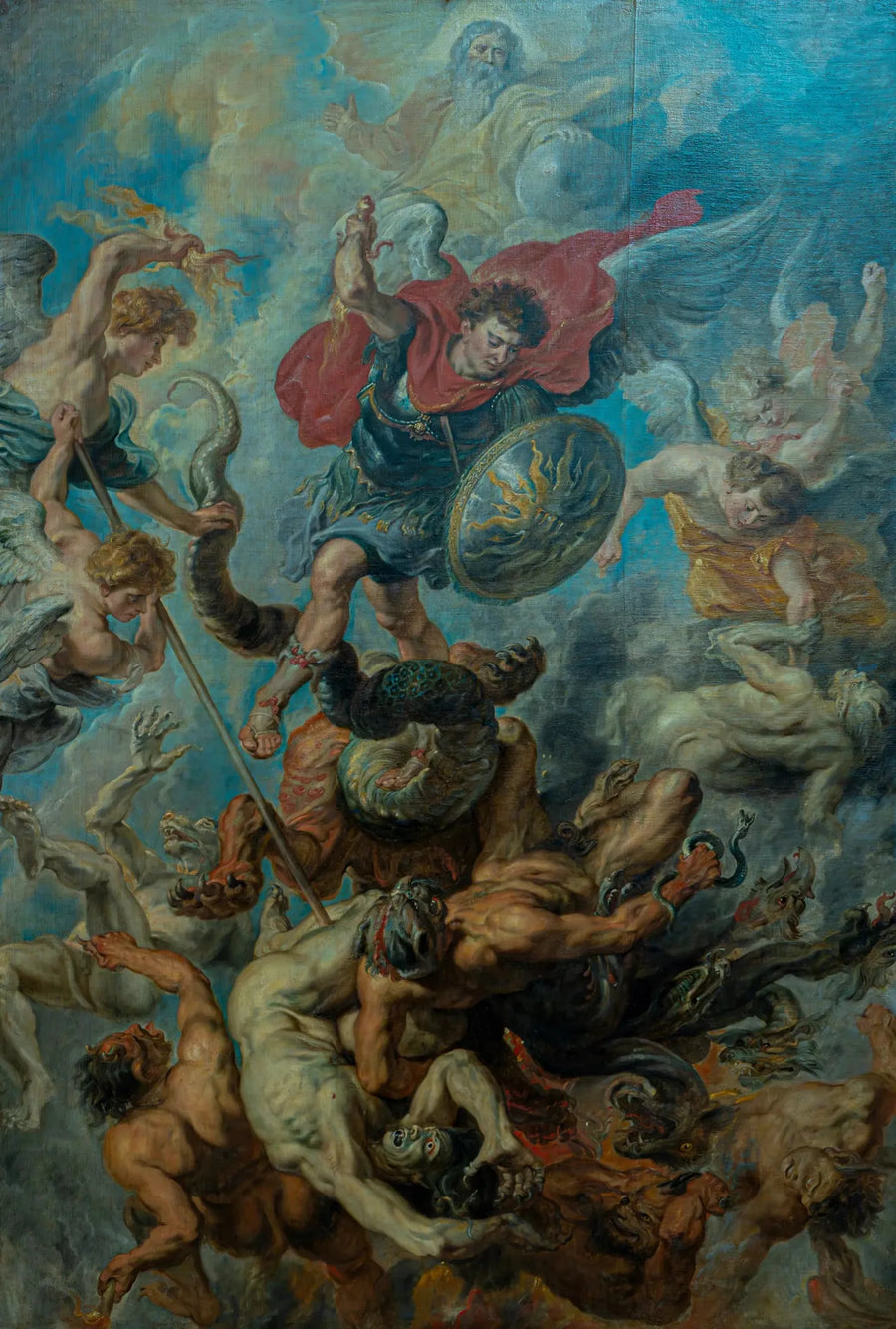 Der Fall der rebellischen Engel - Peter Paul Rubens