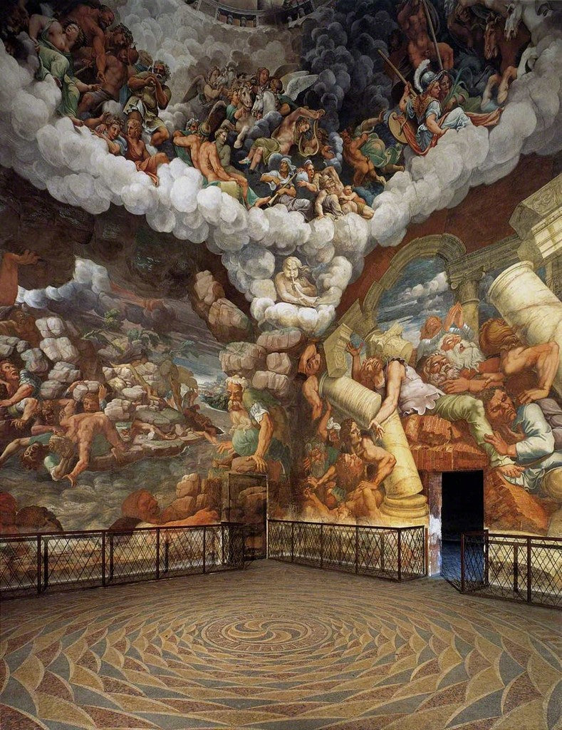 La chute des géants - Giulio Romano image 1 tableau peint à l’huile sur toile