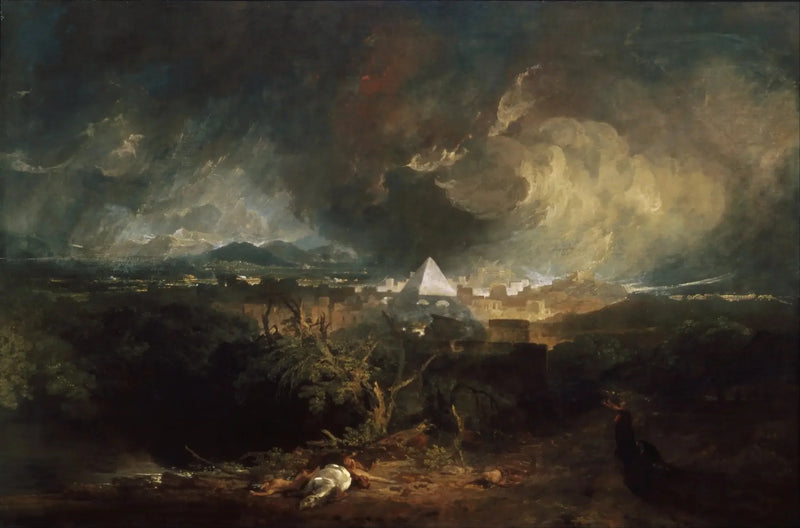 Die Fünfte Plage Ägyptens - J. M. W. Turner