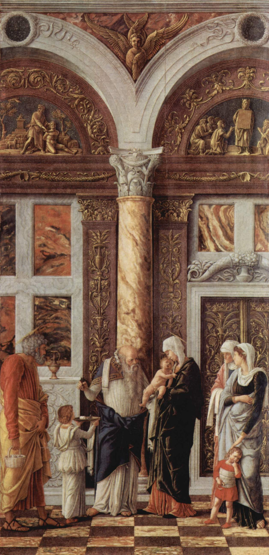 Die Beschneidung Jesu - Andrea Mantegna