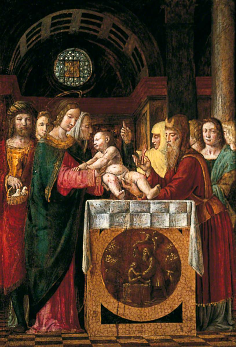 Die Beschneidung Christi - Bernardino Luini