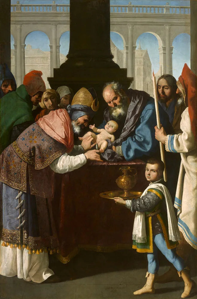 Die Beschneidung - Francisco de Zurbarán