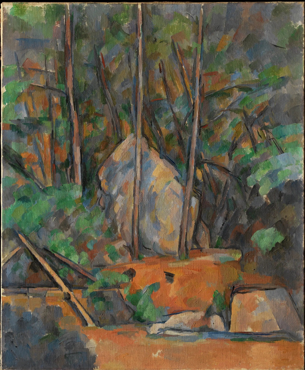 La Citerne dans le parc du Château Noir - Paul Cézanne image 1 tableau peint à l’huile sur toile
