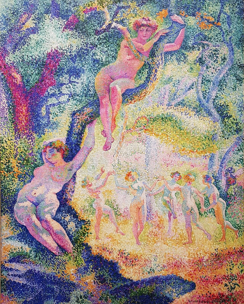 Die Lichtung - Henri-Edmond Cross