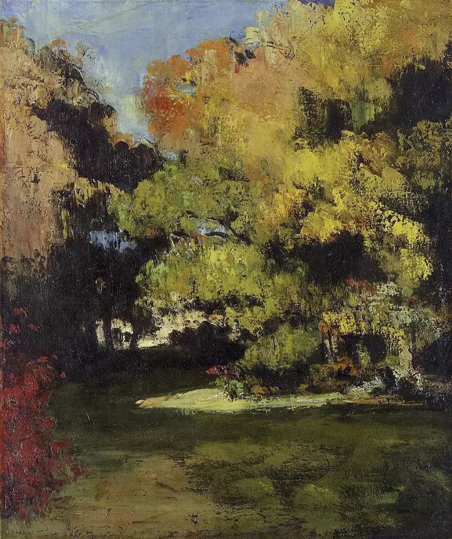 Die Lichtung - Paul Cézanne