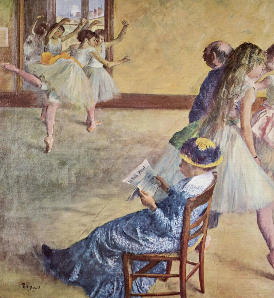 Die Ballettklasse - Edgar Degas
