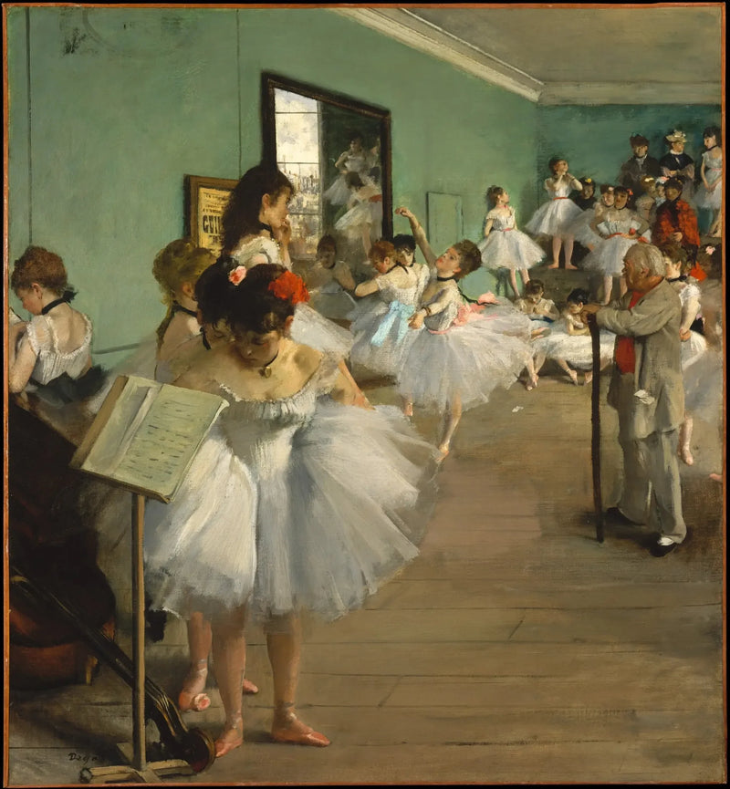 Die Ballettklasse - Edgar Degas