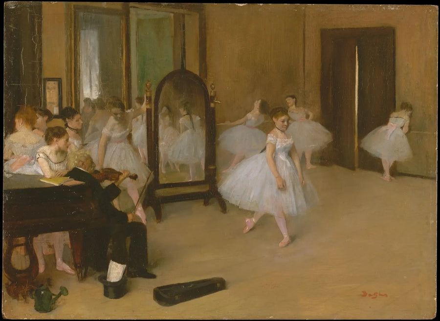 Die Tanzklasse - Edgar Degas