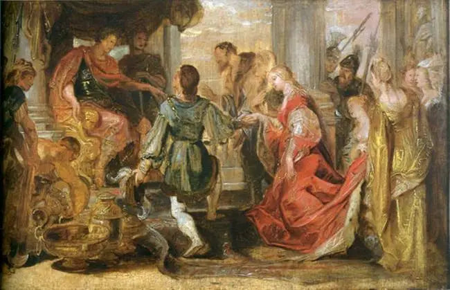 Die Milde des Scipio - Peter Paul Rubens