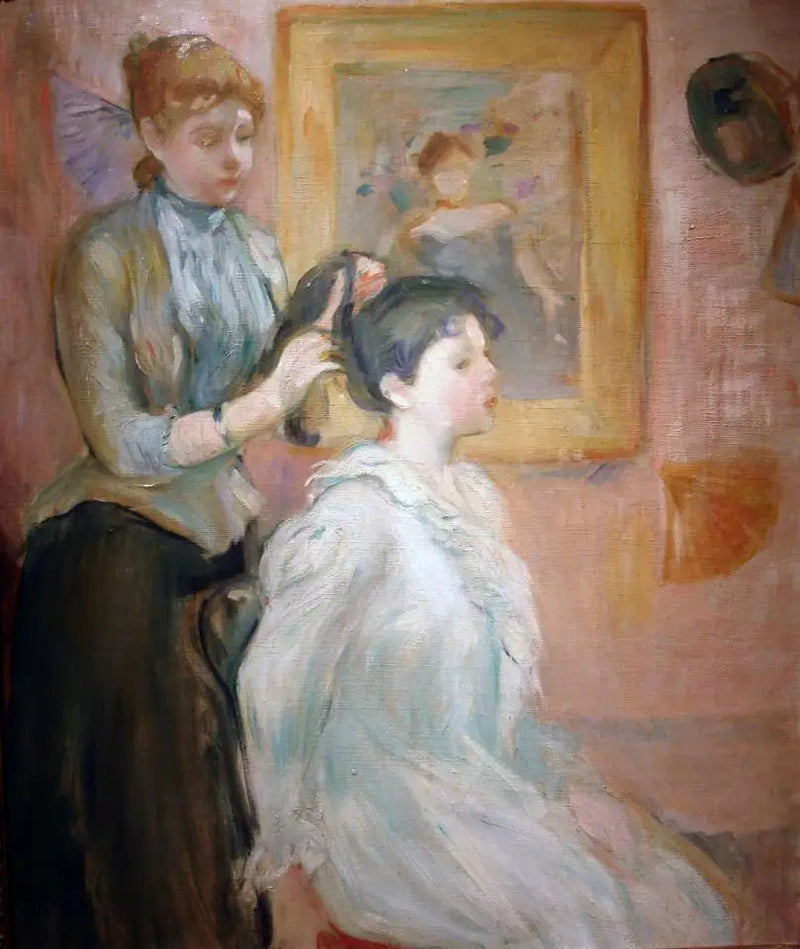 Die Frisur - Berthe Morisot