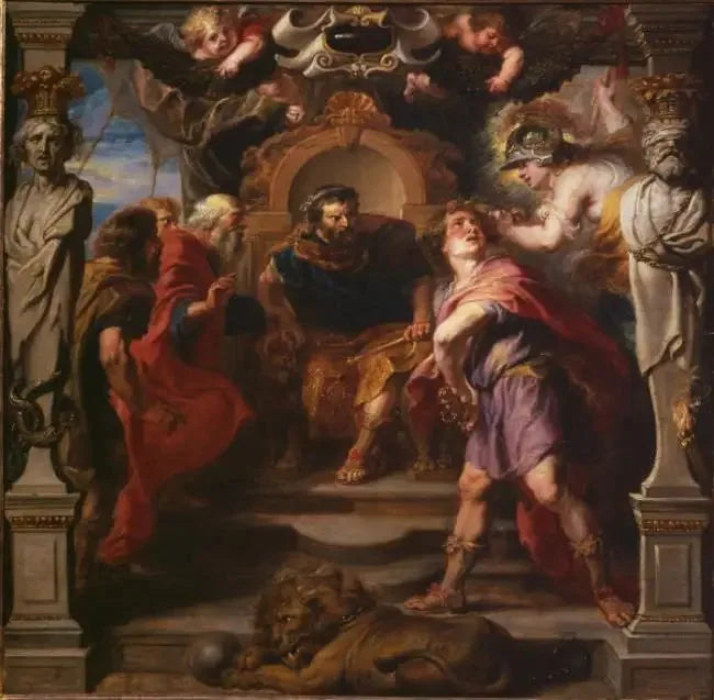 Der Zorn des Achilles - Peter Paul Rubens