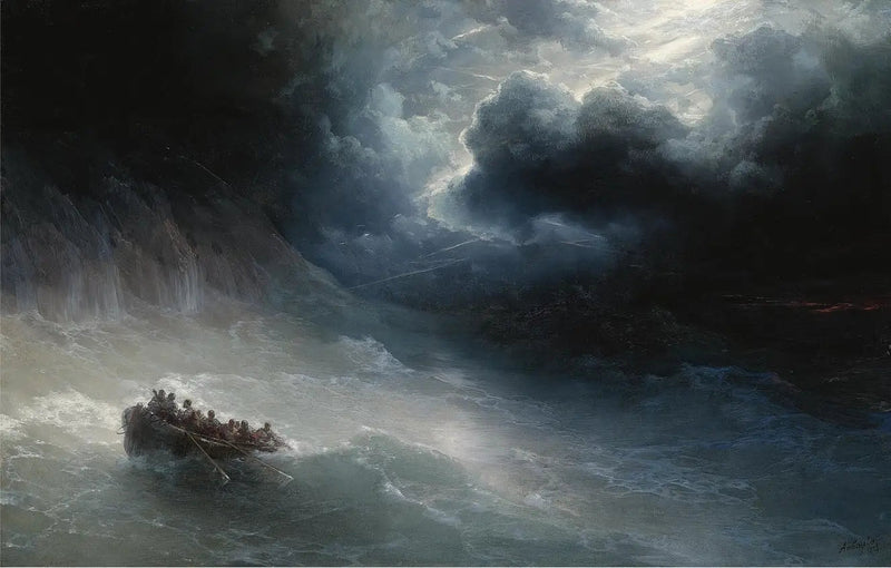 Die Wut des Meeres - Ivan Aïvazovski