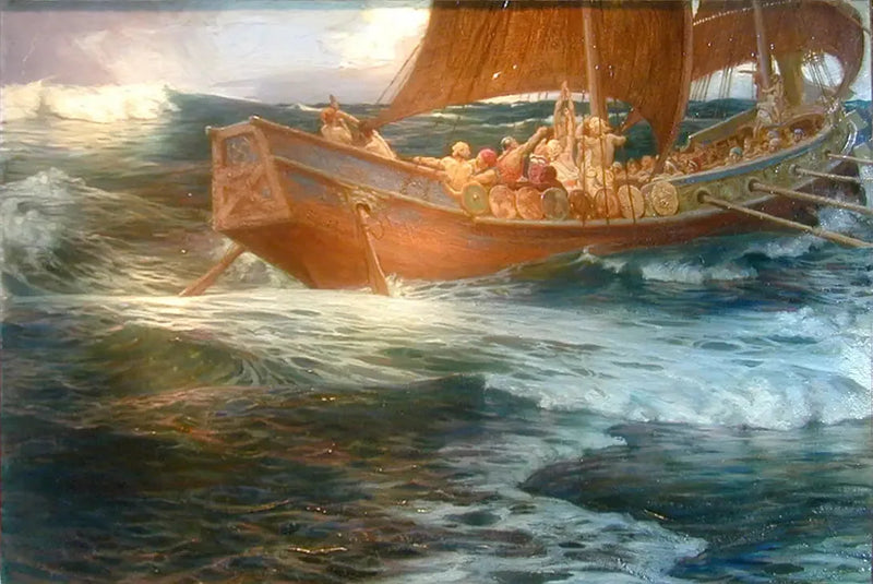 Der Zorn des Meeresgottes - Herbert Draper