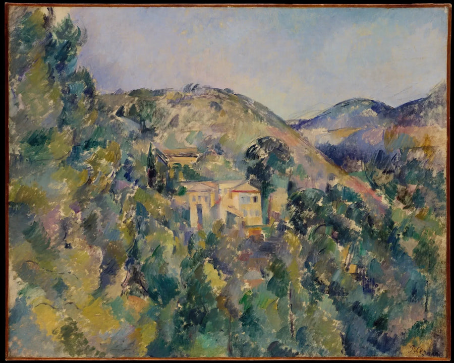 Der Hügel der Armen nahe dem Schwarzen Schloss, mit Blick auf Saint-Joseph - Paul Cézanne