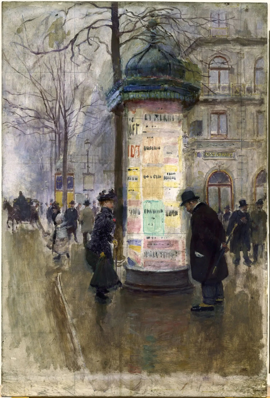 Die Morris-Säule - Jean Béroud