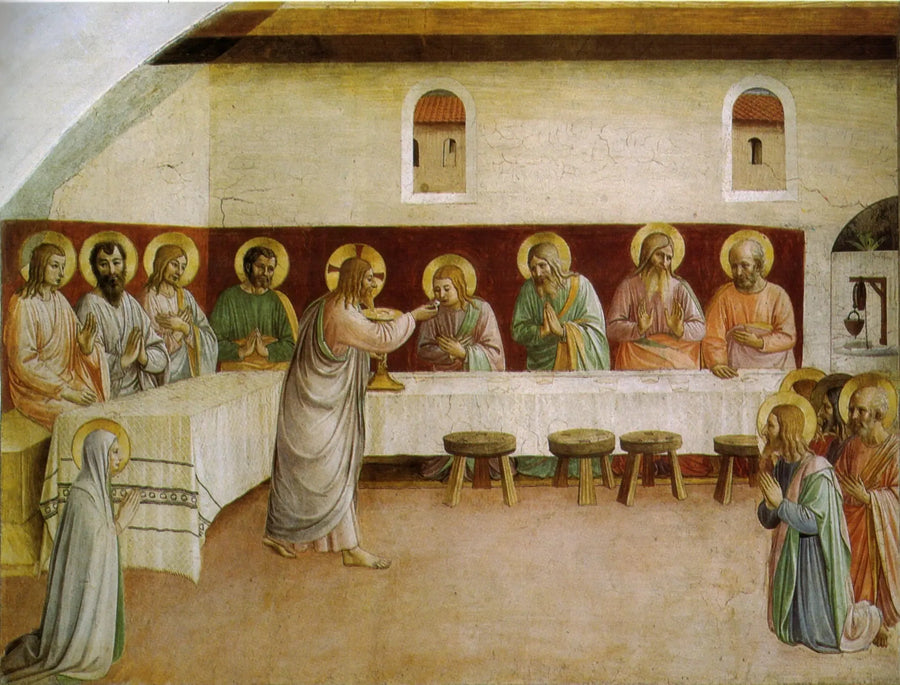 Die Kommunion der Apostel - Fra Angelico