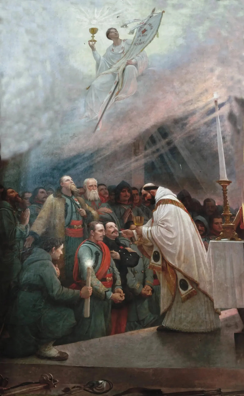 Die Kommunion der Zouaves - Lionel Royer