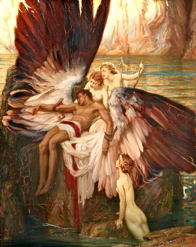 Die Klage für Ikarus - Herbert Draper