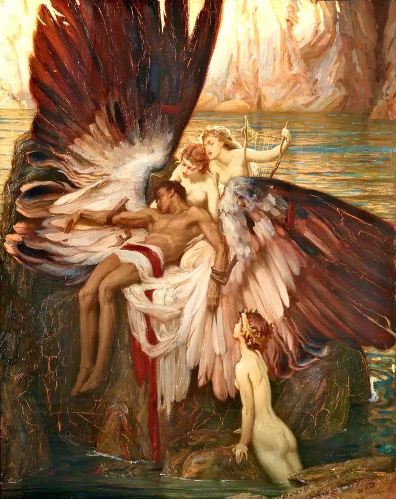 Die Klage für Ikarus - Herbert Draper