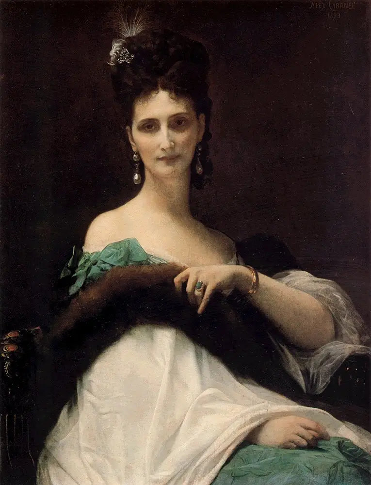 Die Gräfin von Keller - Alexandre Cabanel