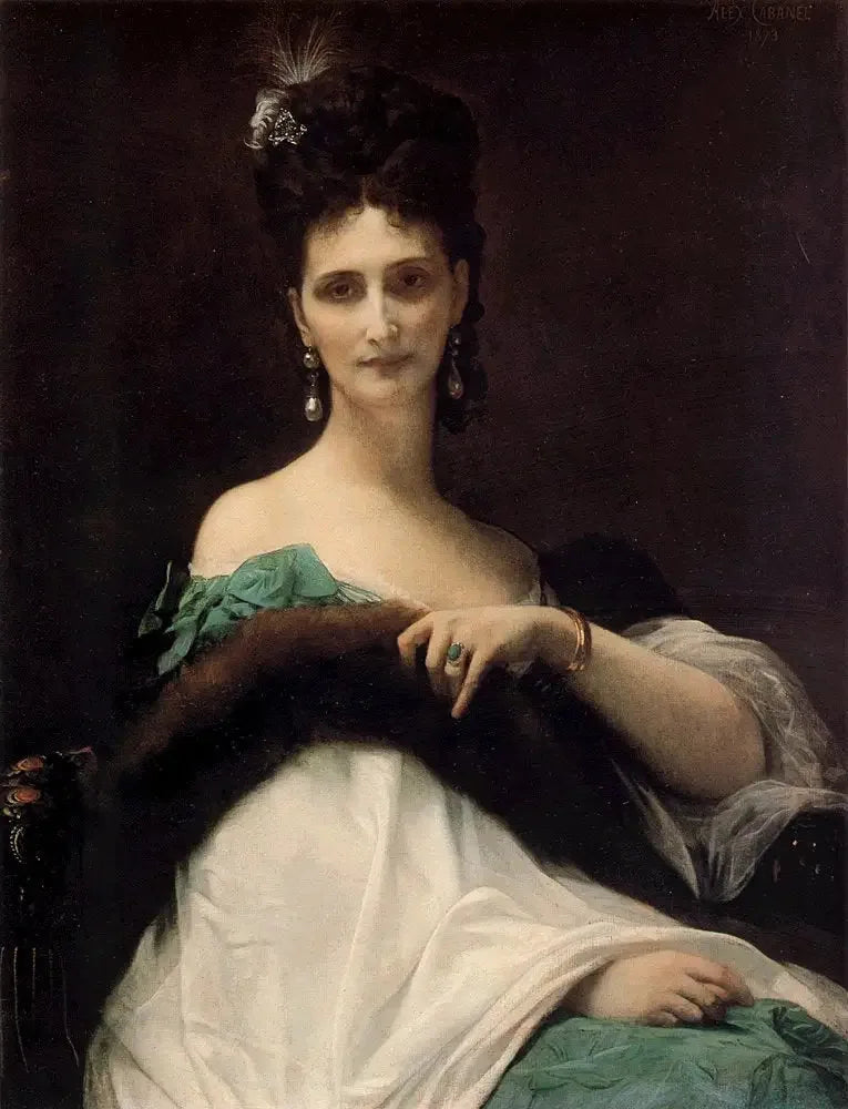 Die Gräfin von Keller - Alexandre Cabanel