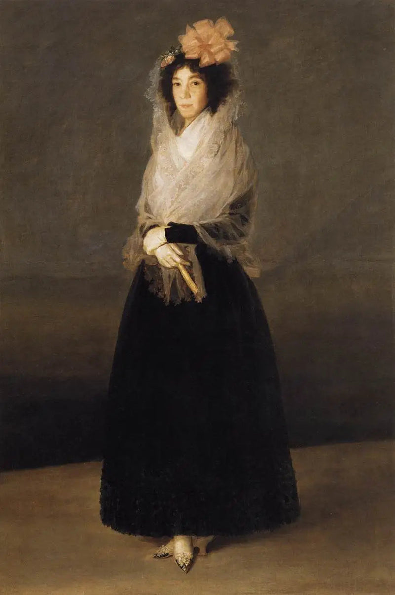 Die Gräfin del Carpio, Marquise von La Solana - Francisco de Goya