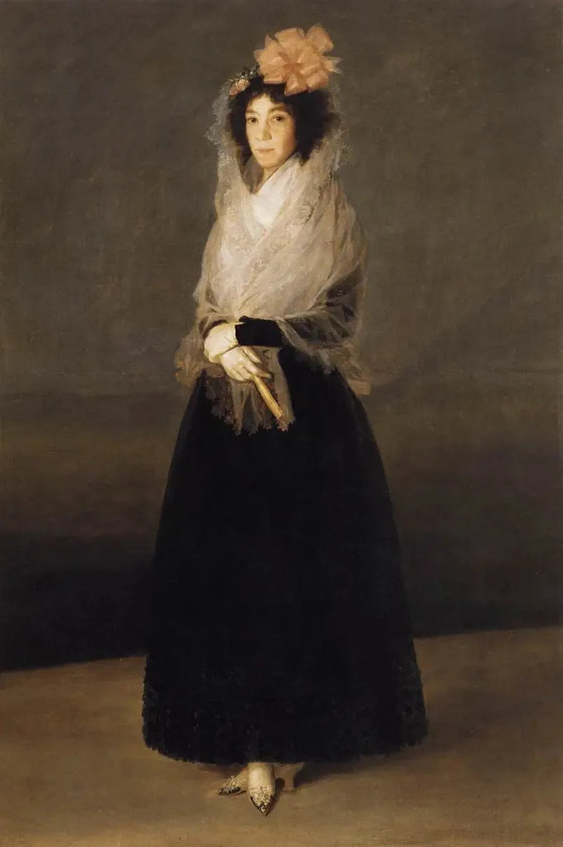 Die Gräfin del Carpio, Marquise von La Solana - Francisco de Goya