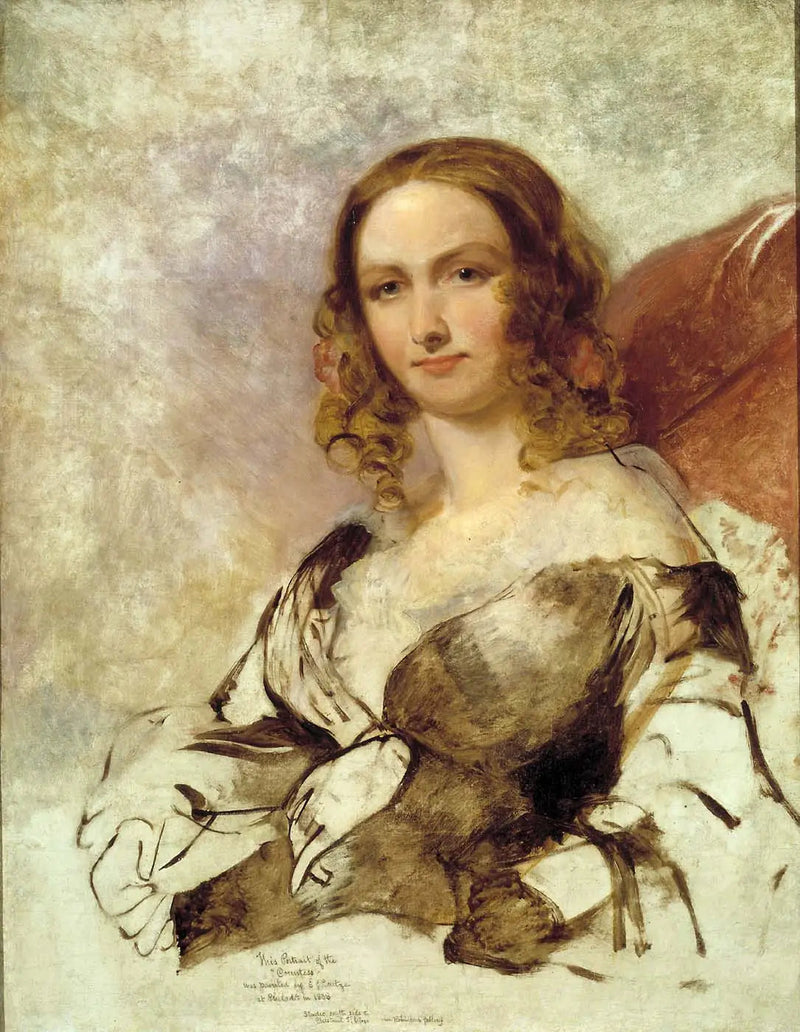 Die Gräfin - Emanuel Leutze