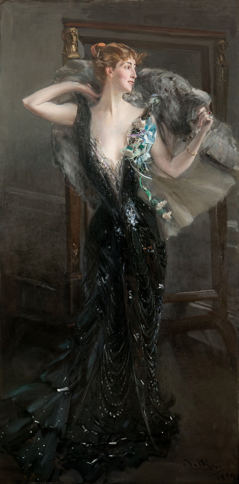 Die Gräfin Speranza - Giovanni Boldini