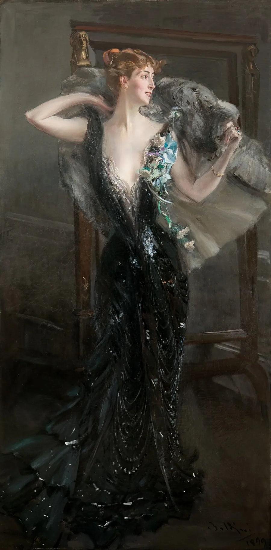Die Gräfin Speranza - Giovanni Boldini