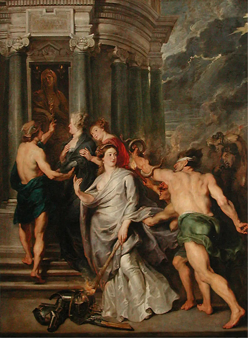 Der Abschluss des Friedens in Angers am 10. August 1620 - Peter Paul Rubens