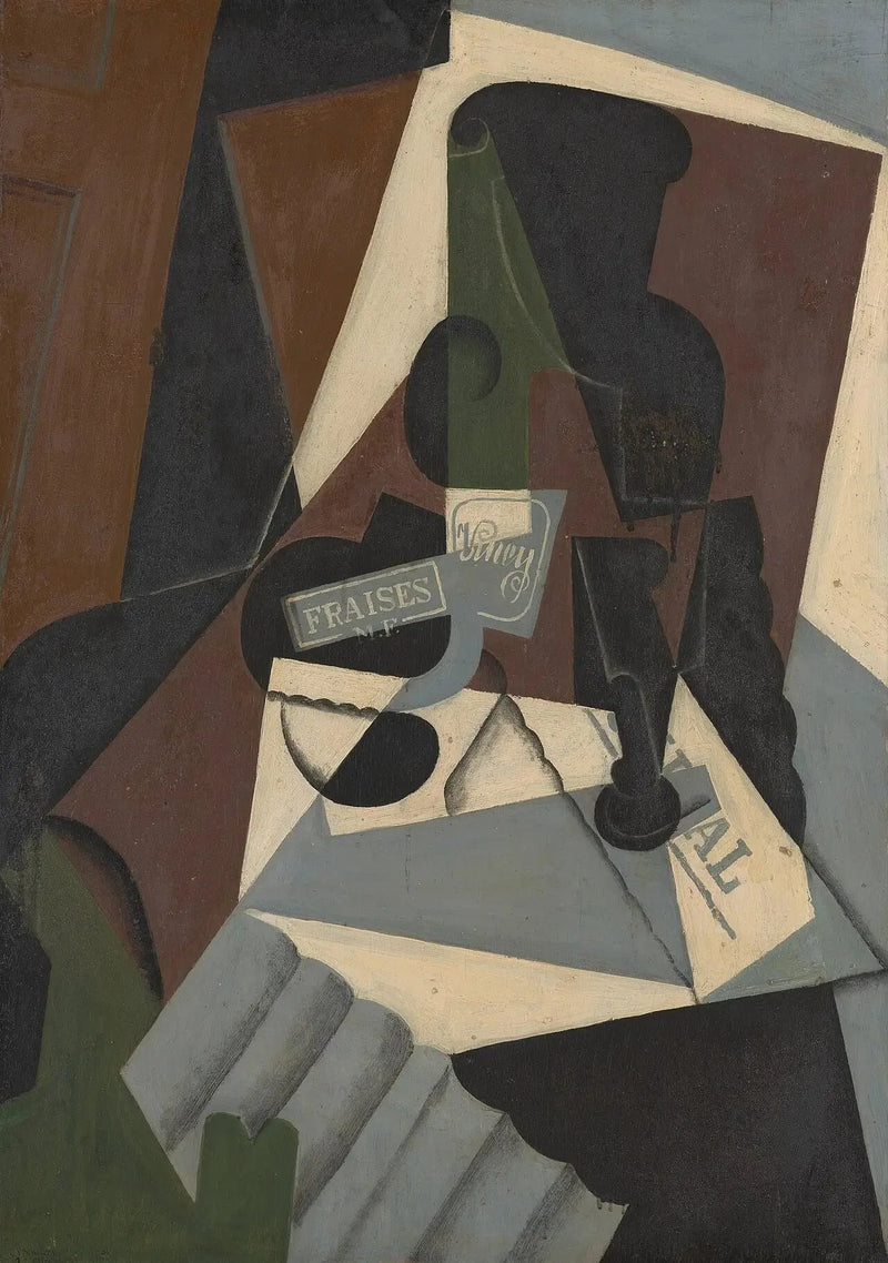 Erdbeermarmelade - Juan Gris