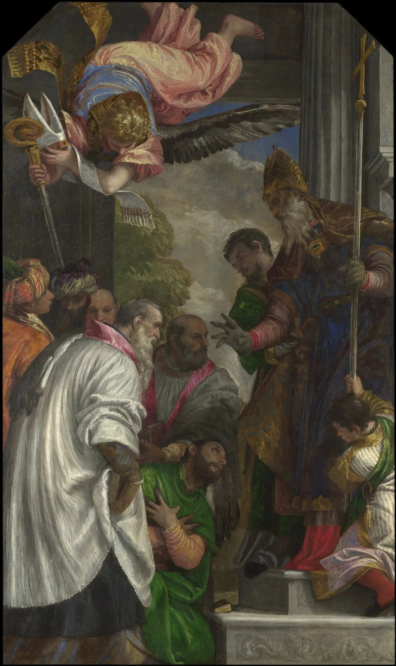Die Weihe des heiligen Nikolaus - Paul Véronèse