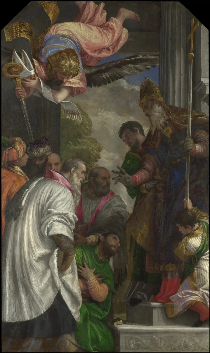 Die Weihe des heiligen Nikolaus - Paul Véronèse