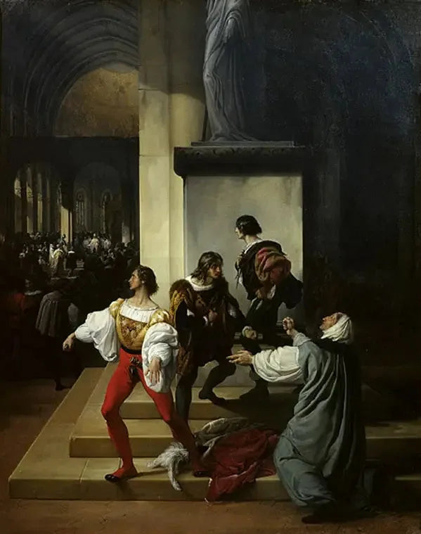 Die Verschwörung der Lampugnani - Francesco Hayez