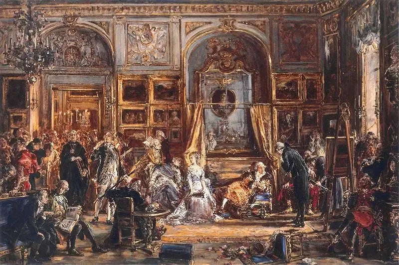 Die Verfassung vom 3. Mai. Sejm von vier Jahren. Bildungskommission. Trennwand. UNO D. 1795. - Jan Matejko