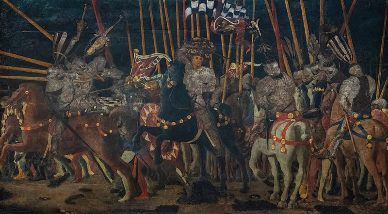 Micheletto Attendolo da Cotignola Gegenangriff - Paolo Uccello