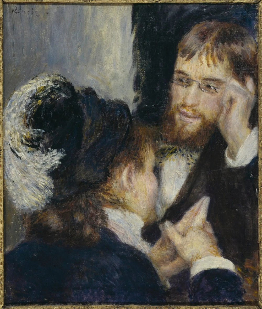 La Conversation - Pierre-Auguste Renoir image 1 tableau peint à l’huile sur toile