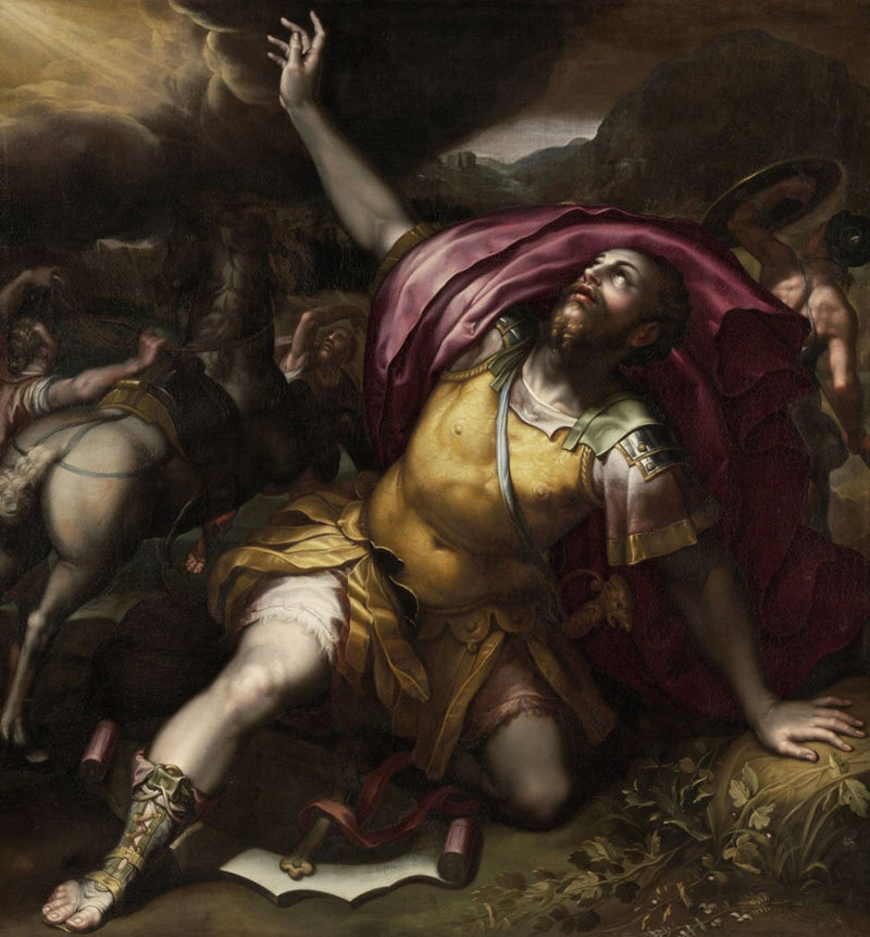 Die Umwandlung von Paul - Denis Calvaert