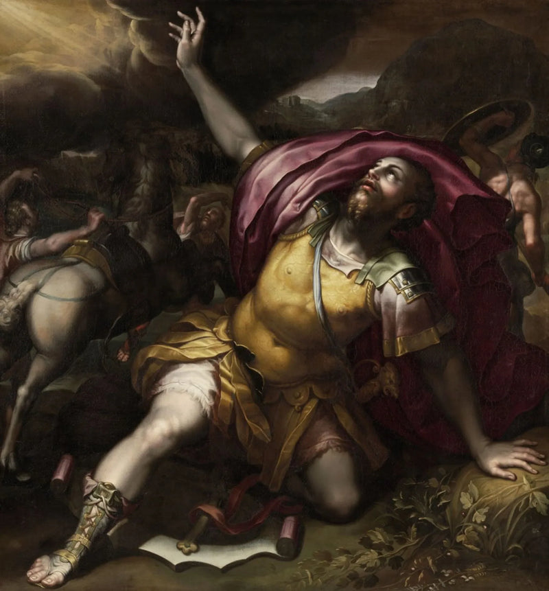 Die Umwandlung von Paul - Denis Calvaert