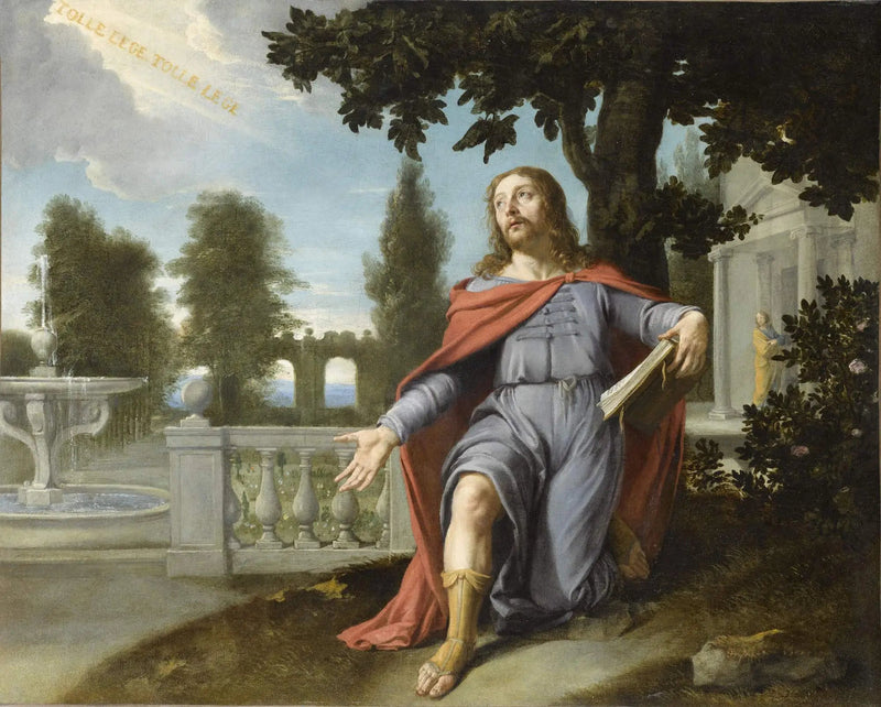 Die Bekehrung des heiligen Augustinus - Philippe de Champaigne