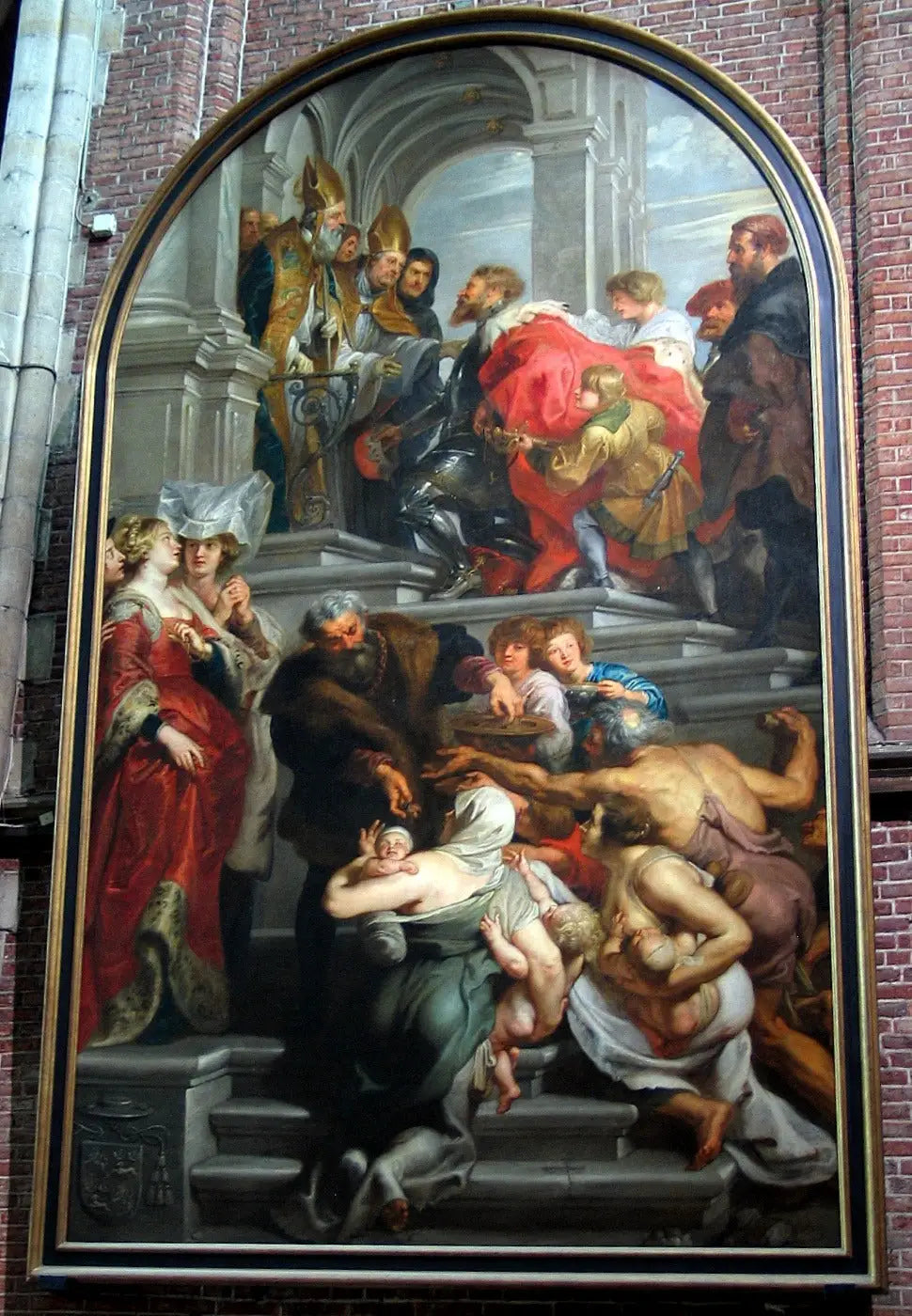 La conversion de saint Bavon - Peter Paul Rubens image 1 copie peinte à la main à l’huile