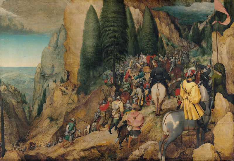 Die Bekehrung des heiligen Paulus - Pieter Brueghel der Ältere